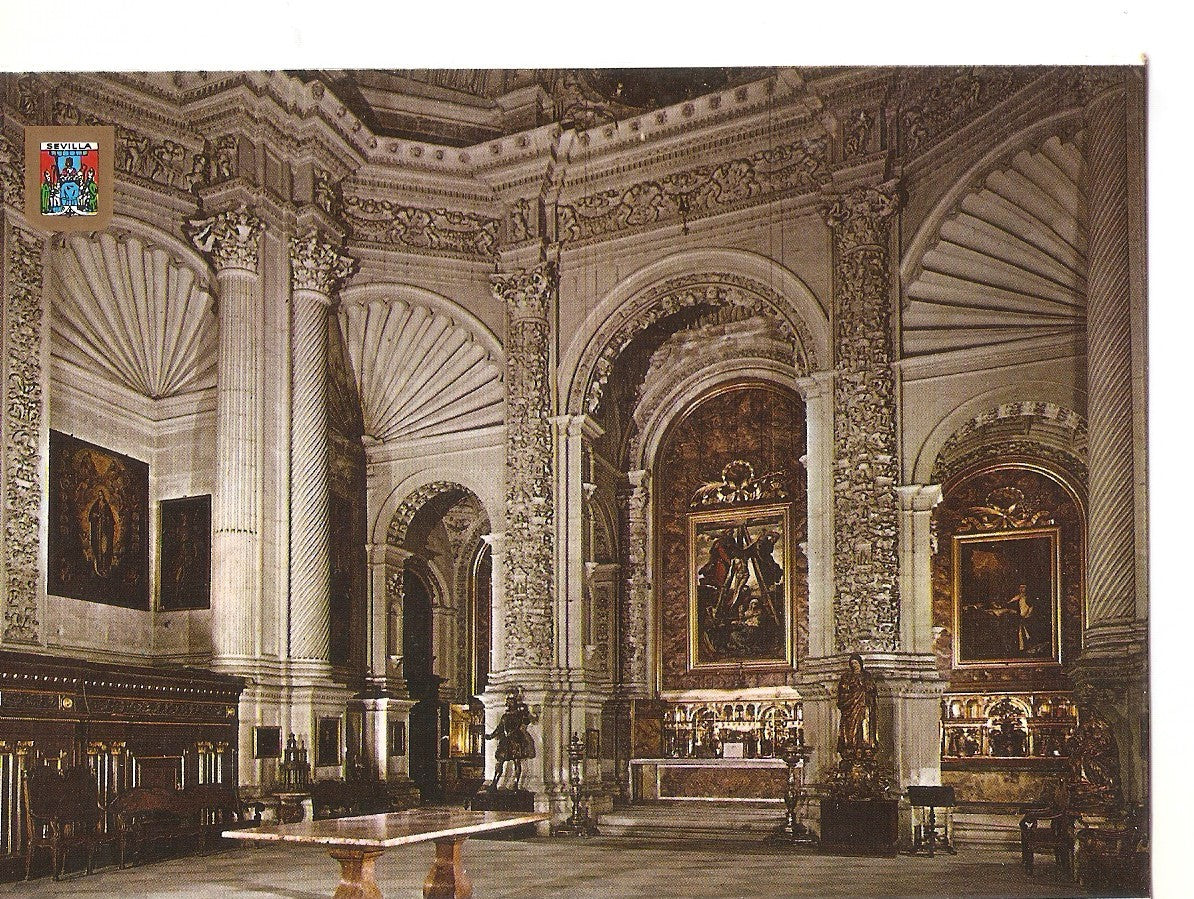 Postal 038490 : Catedral de Sevilla. Sacristia de Mayor