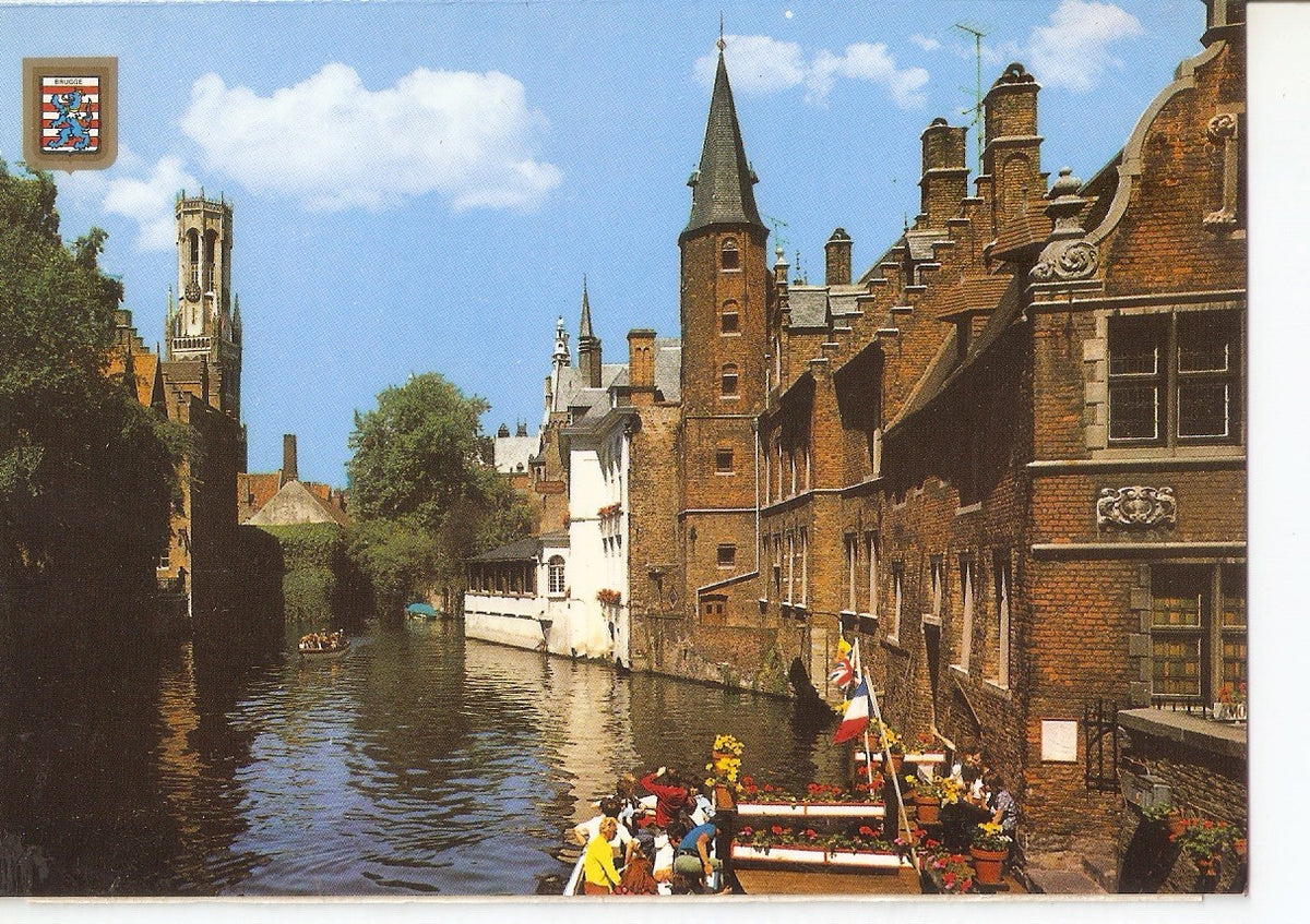 Postal 038500 : Brugge. Rosery quay and belfry