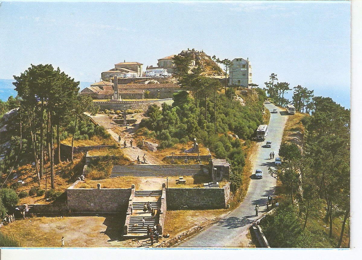 Postal 038510 : La Guardia (Galicia). Pontevedra. Monte Santa Tecla. Pico de San Francisco