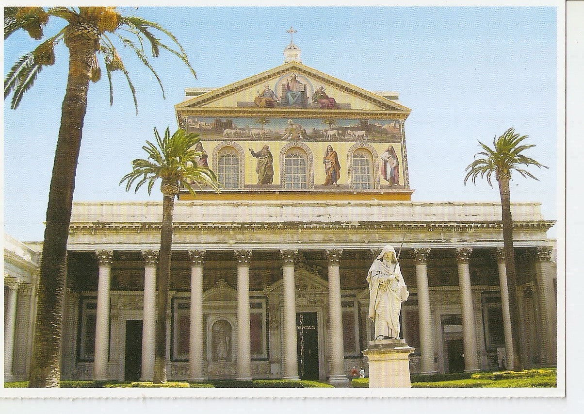 Postal 038515 : Roma. Basilica de San Pablo extramuros