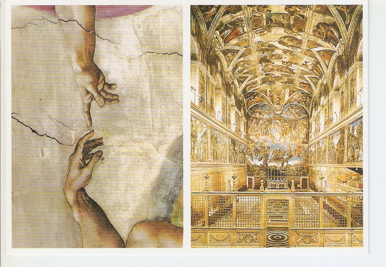 Postal 038516 : Roma-Citta del Vaticano. La Capilla Sixtina