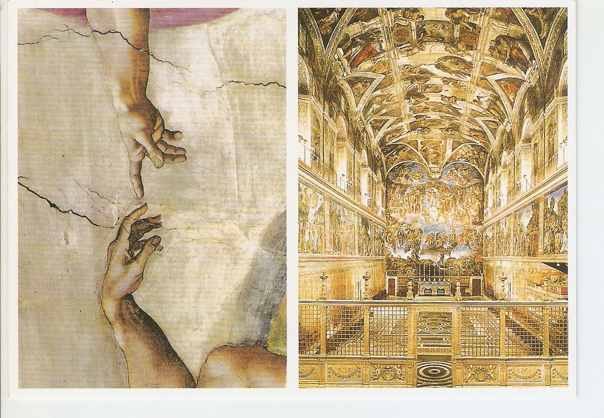 Postal 038516 : Roma-Citta del Vaticano. La Capilla Sixtina