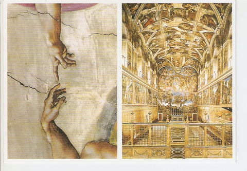 Postal 038516 : Roma-Citta del Vaticano. La Capilla Sixtina