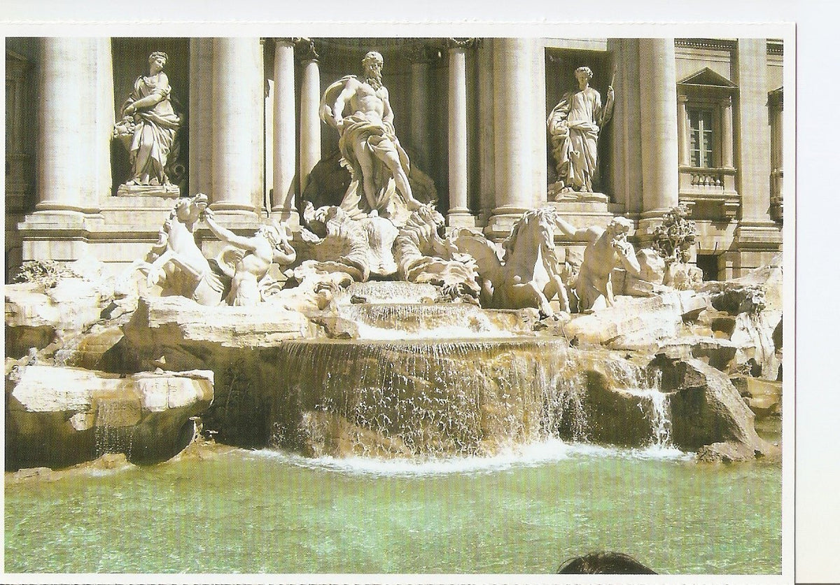Postal 038523 : Roma. Trevi Brunnen