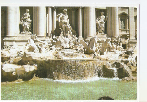 Postal 038523 : Roma. Trevi Brunnen