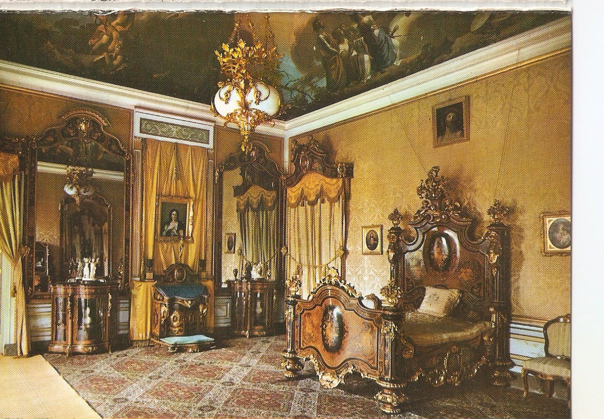 Postal 038549 : Aranjuez. Palacio Real. Dormitorio de la Reina