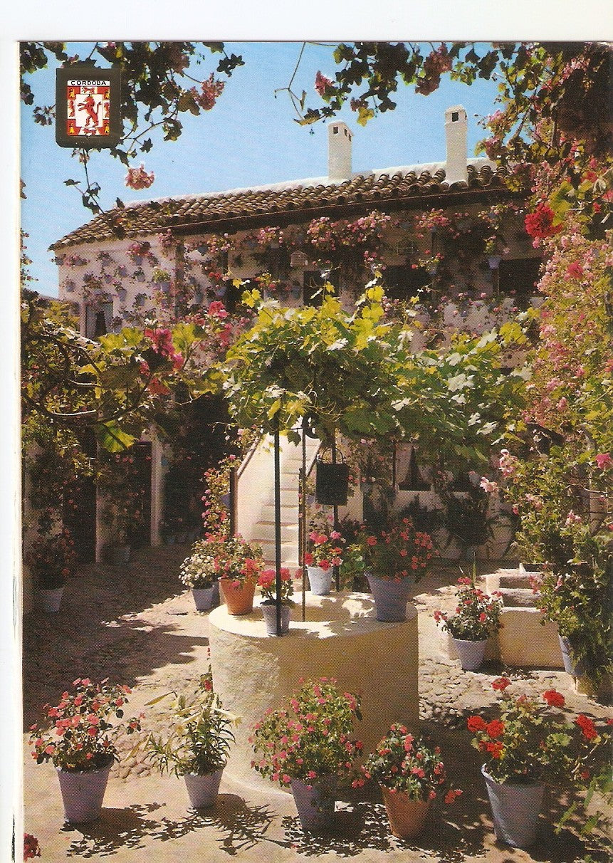 Postal 038552 : Cordoba. Patio premio de honor 1967 calle S.Basilio