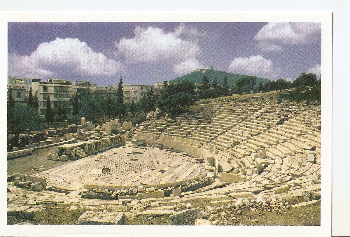 Postal 038571 : Athens: the theatre of Dionysos