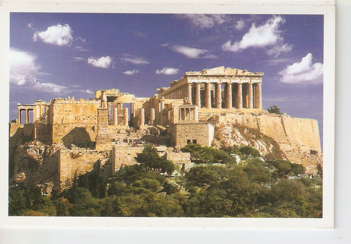 Postal 038576 : Athens: View of the Acropolis