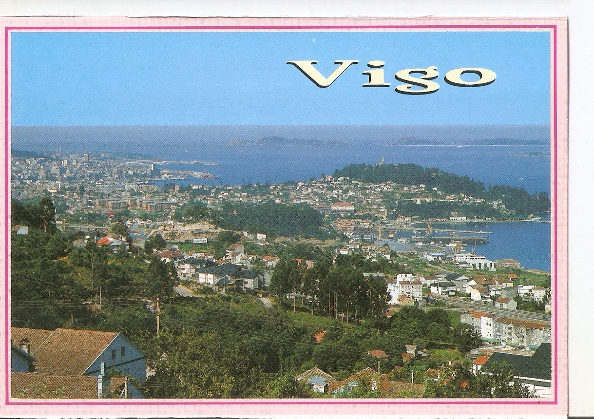 Postal 038580 : Vigo (Pontevedra). Vista panoramica