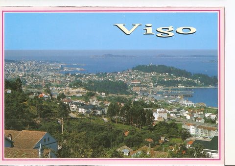 Postal 038580 : Vigo (Pontevedra). Vista panoramica