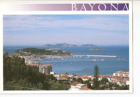 Postal 038584 : Bayona (Pontevedra)
