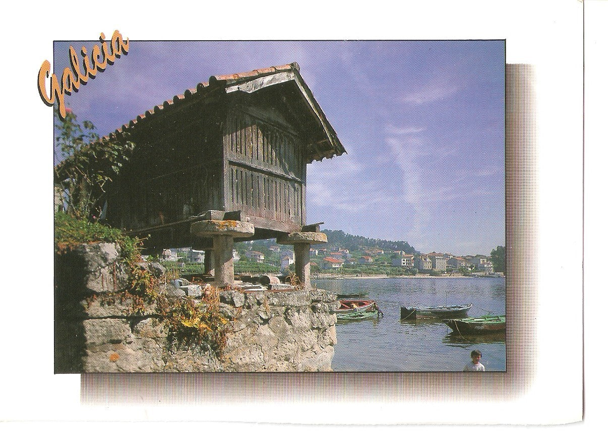Postal 038589 : Galicia. Horreo