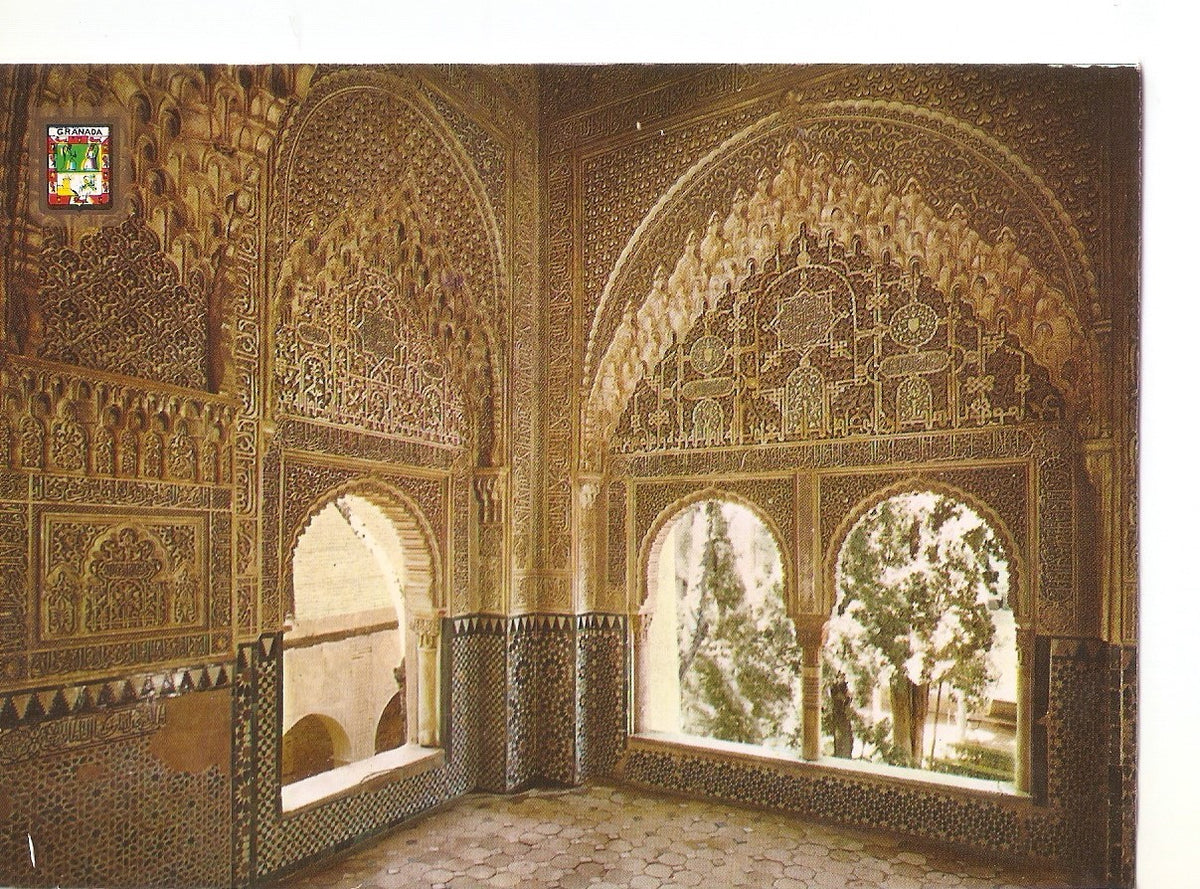 Postal 038594 : Granada. La Alhambra Mirador de Lindaraja