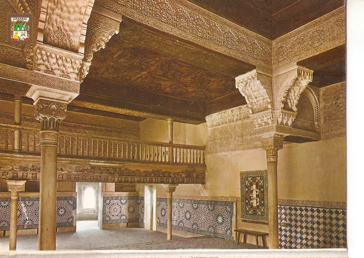 Postal 038597 : Granada. La Alhambra Salon del Mexuar