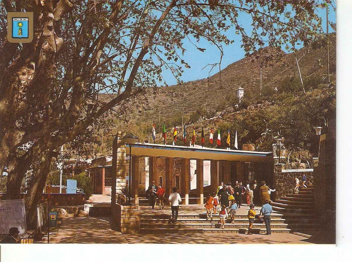 Postal 038613 : Vall de Uxo (Castellon). Entrada a las Grutas de San Jose