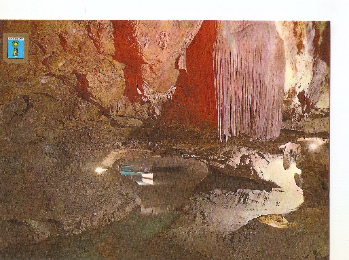 Postal 038614 : Vall de Uxo (Castellon). Cascada La Moreneta y Lago Diana