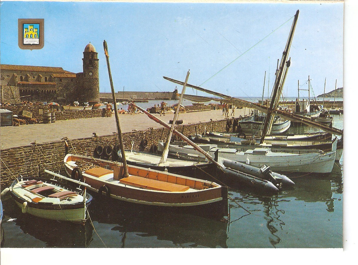 Postal 038625 : Le port et le clocher