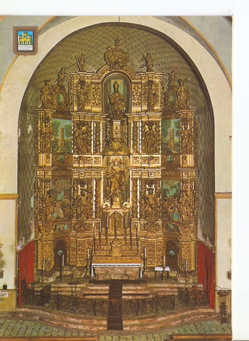 Postal 038628 : Le Retable en bois dore (fin du XVIIeme siecle)