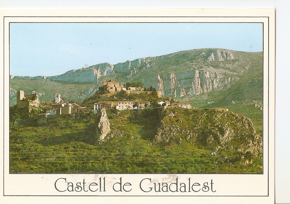 Postal 038667 : Castell de Guadalest (Alicante). Vista parcial