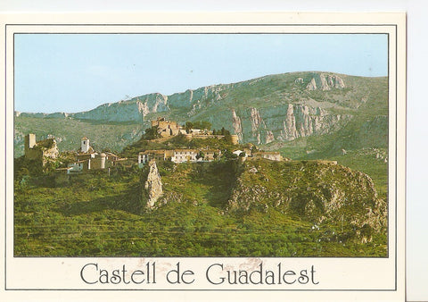 Postal 038667 : Castell de Guadalest (Alicante). Vista parcial