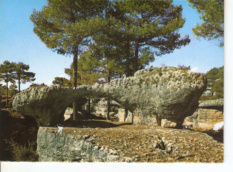 Postal 038675 : Cuenca. Ciudad Encantada. Puente romano