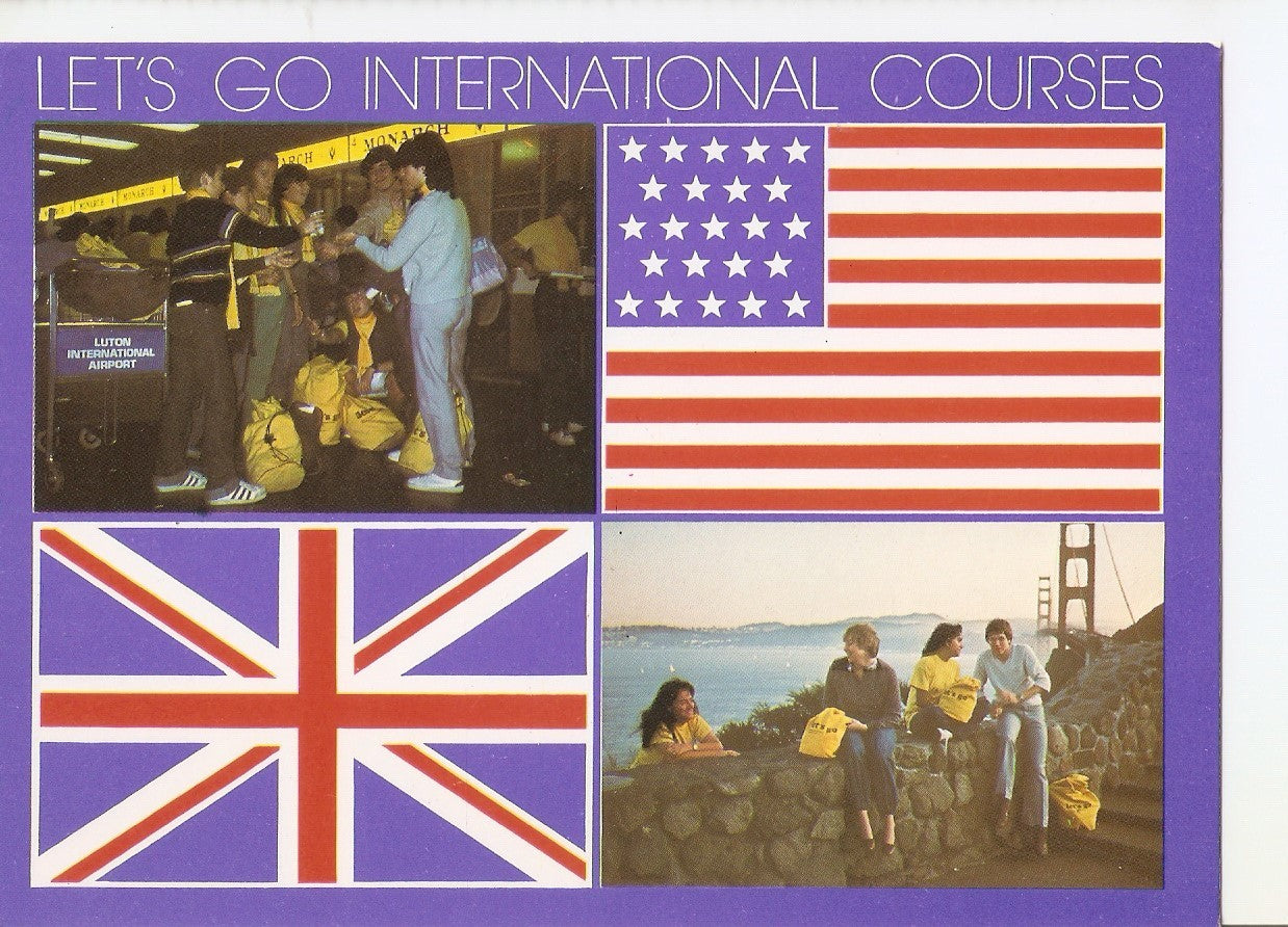 Postal 038683 : Lets Go International Courses. Curos linguisticos de verano