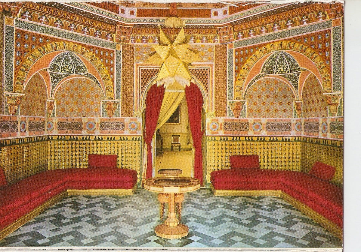 Postal 038691 : Aranjuez. Palacio Real. Salon de fumar