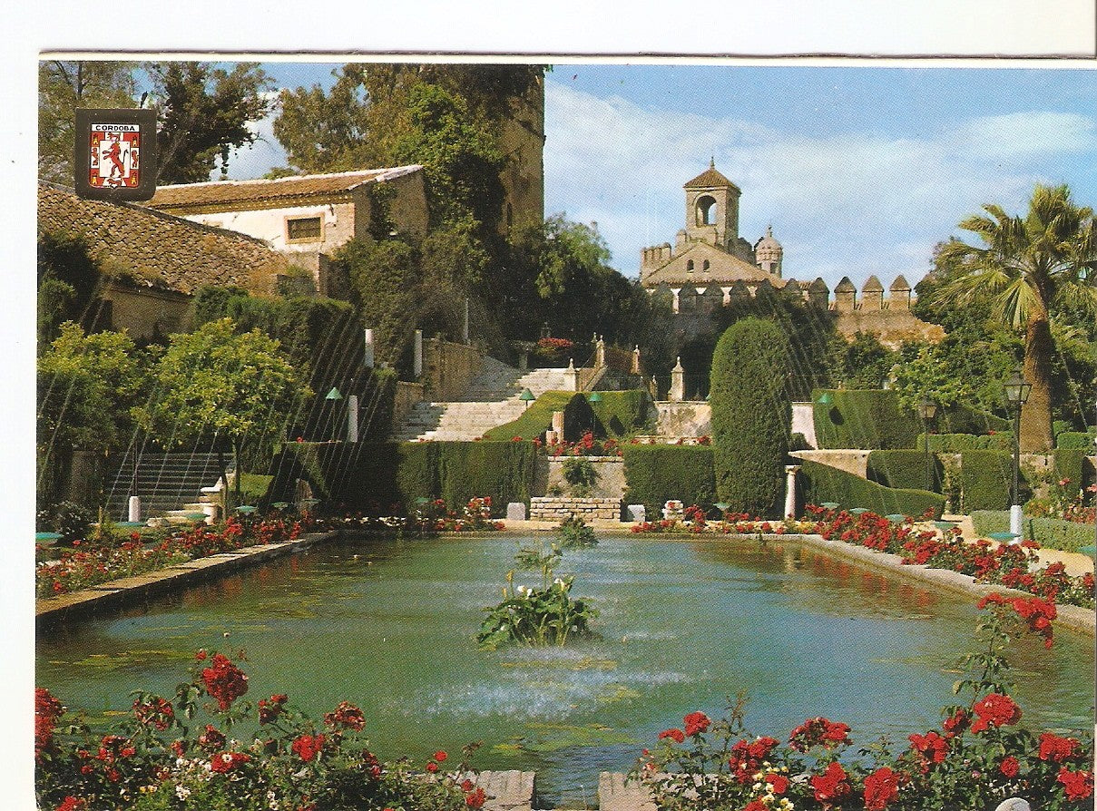 Postal 038697 : Cordoba. Alcazar de los Reyes Cristianos. Estanque y jardines