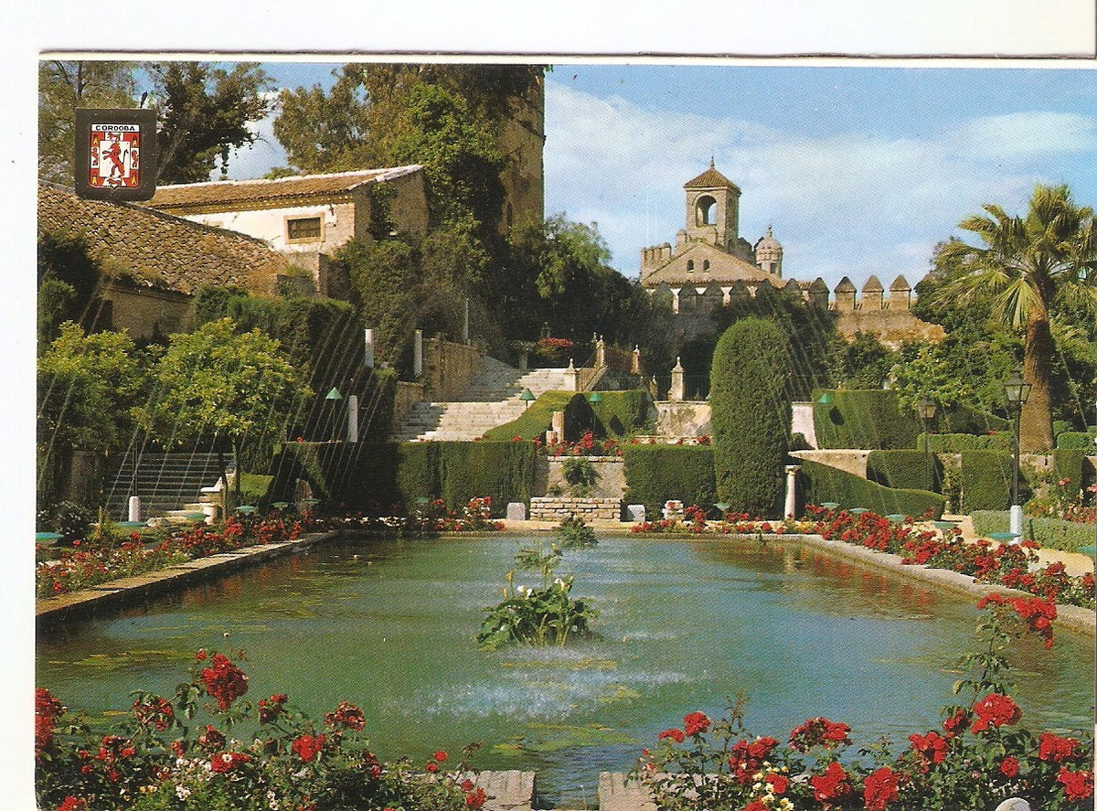 Postal 038697 : Cordoba. Alcazar de los Reyes Cristianos. Estanque y jardines