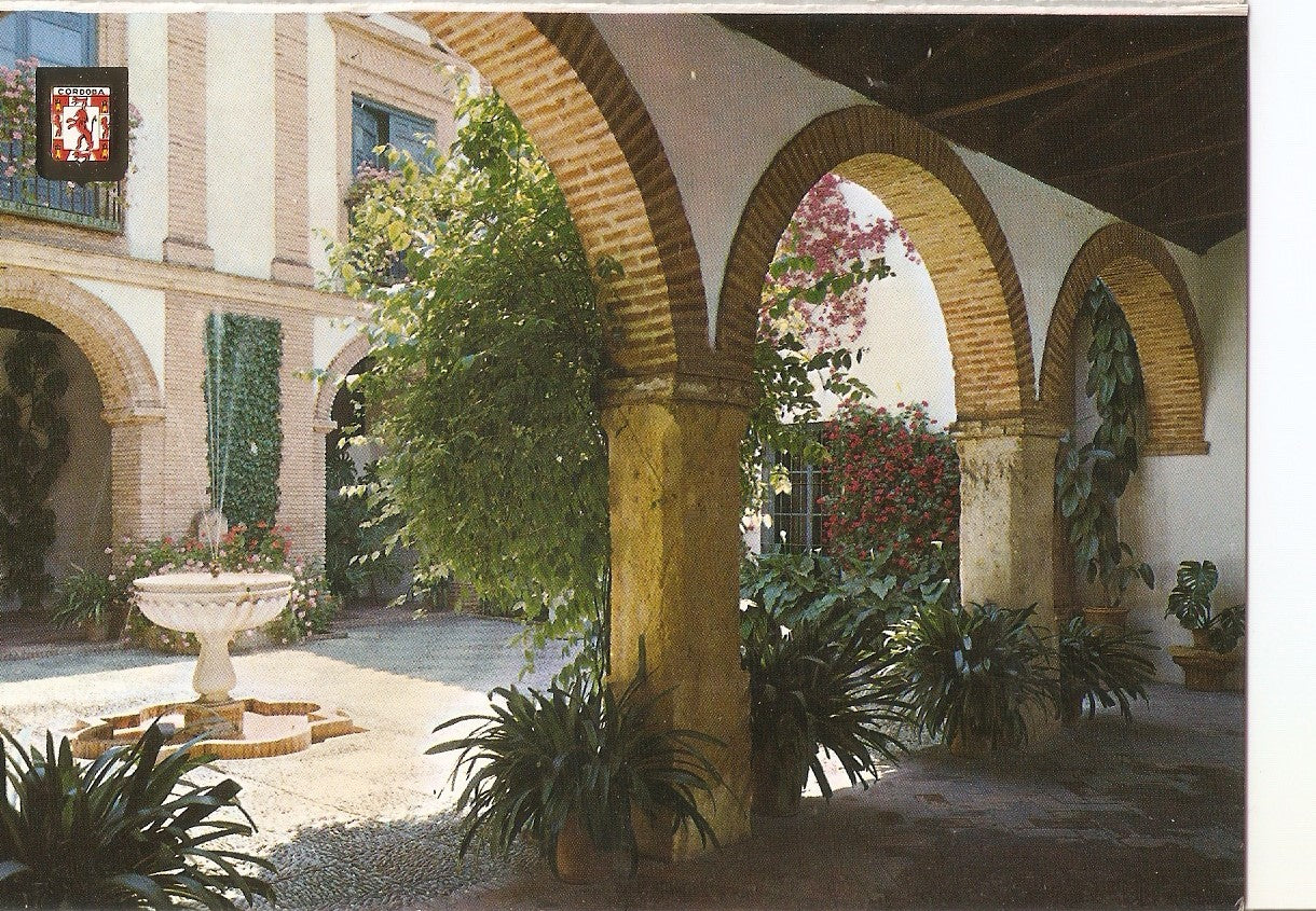 Postal 038699 : Cordoba. Palacio Marques de Viana. Patio de la Cancela