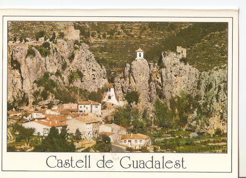 Postal 038713 : Castell de Guadalest (Alicante). Vista general