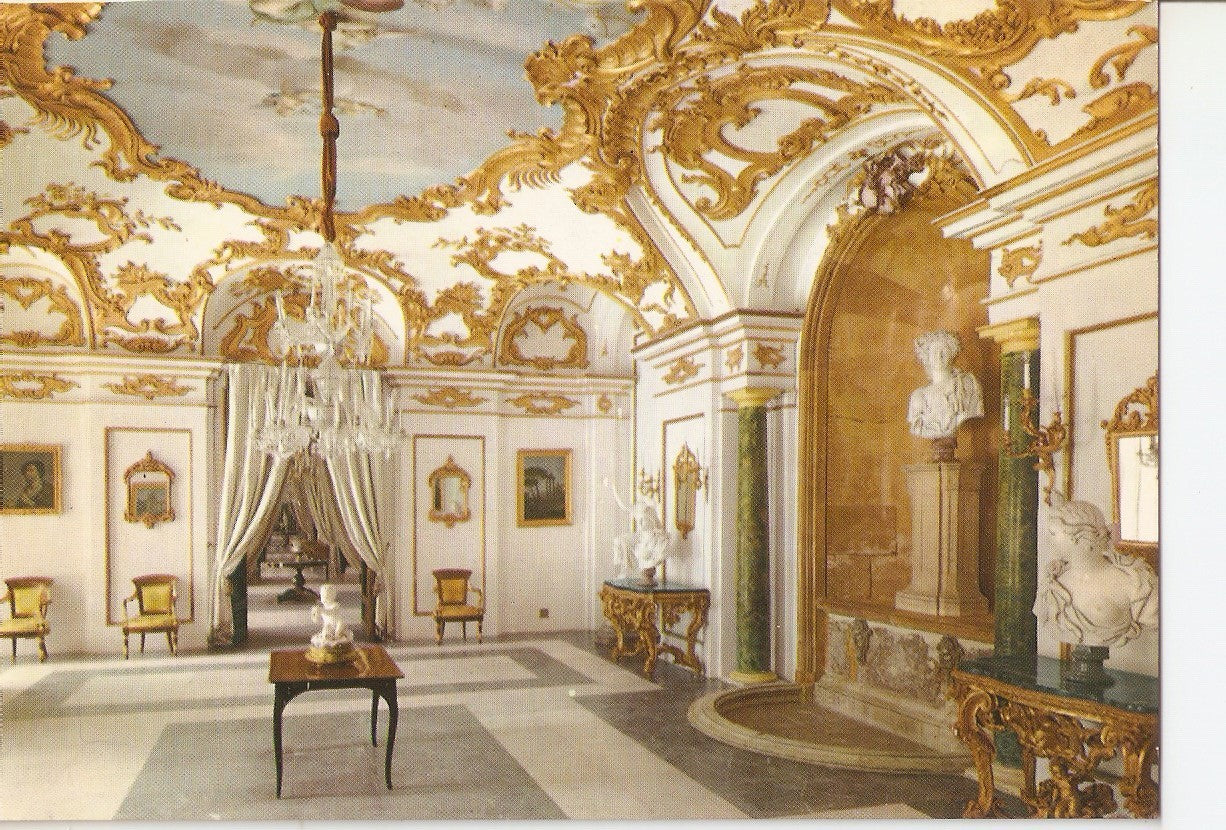 Postal 038743 : La Granja de San Ildefonso (Segovia). Palacio. Salon de la Reina Cristina