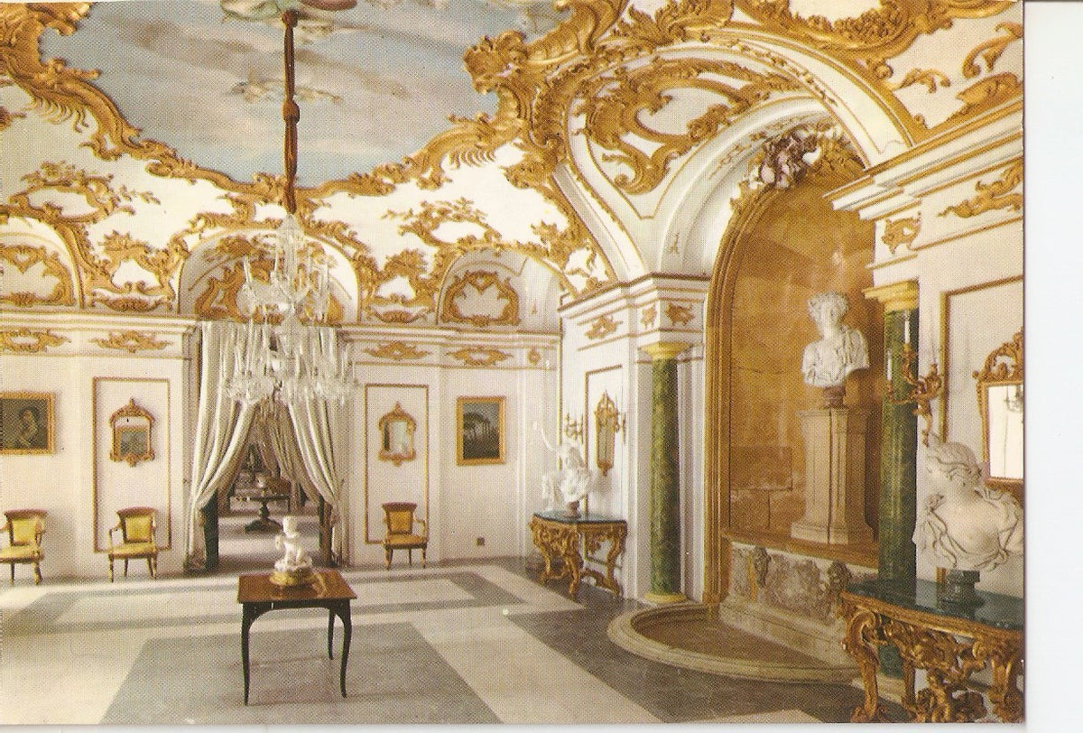 Postal 038743 : La Granja de San Ildefonso (Segovia). Palacio. Salon de la Reina Cristina