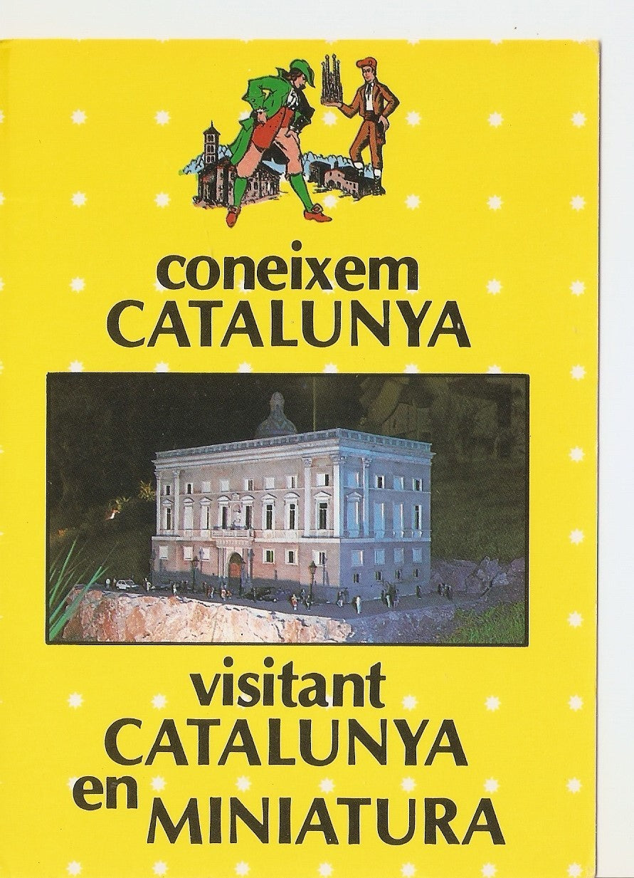 Postal 038745 : Catalunya en Miniatura. Palau de la Generalitat. Segle XV al XVII - Estil Gotic i Renaixament