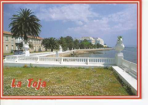 Postal 038760 : La Toja (Pontevedra). Paseo Maritimo y Gran Hotel