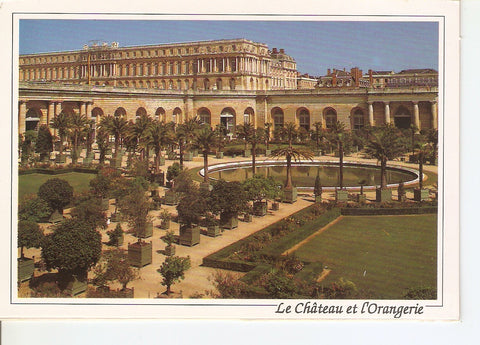 Postal 038778 : Versailles (Yvelines). Le Château et lOrangerie