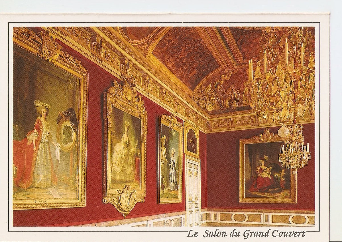 Postal 038779 : Versailles (Yvelines). LAppartement de la Reine 1ere Antichambre au Salon du Grand Couvert