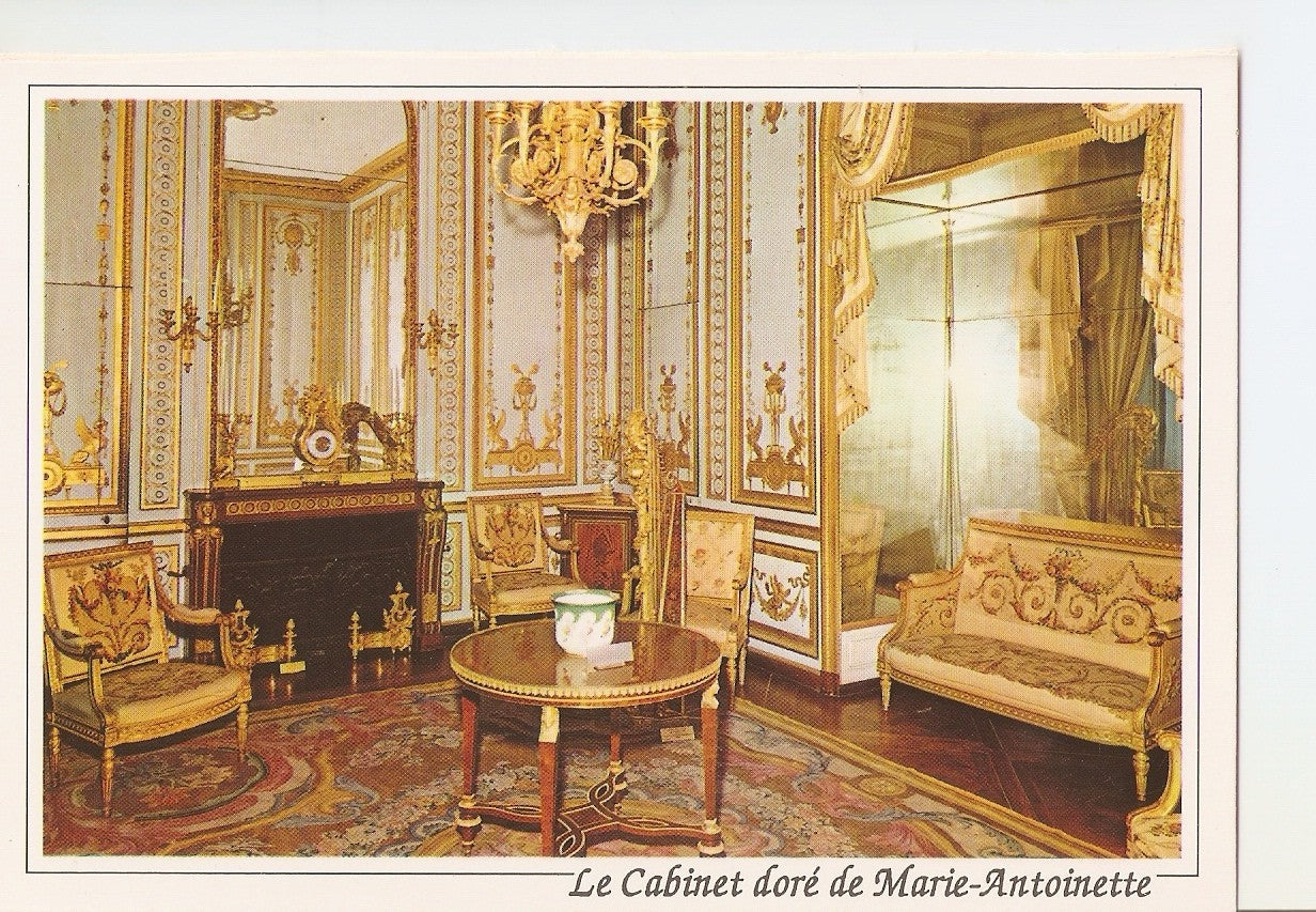 Postal 038785 : Versailles (Yvelines). Cabinet dore de Marie-Antoinette