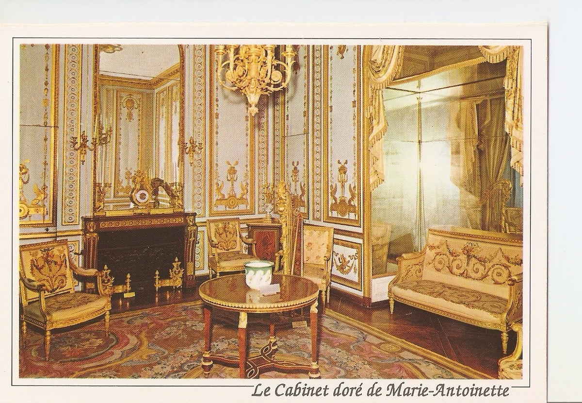Postal 038785 : Versailles (Yvelines). Cabinet dore de Marie-Antoinette
