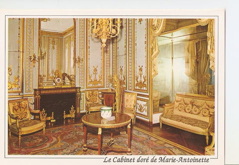 Postal 038785 : Versailles (Yvelines). Cabinet dore de Marie-Antoinette