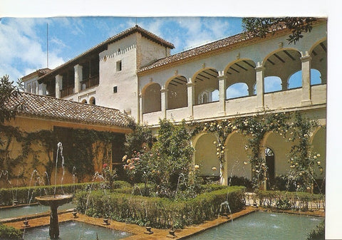 Postal 038805 : Granada Generalife. Patio de la Sultana