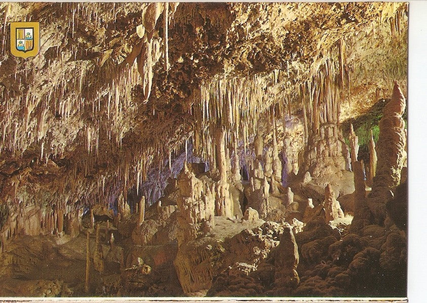 Postal 038815 : Mallorca. Porto Cristo (Manacor). Cuevas dels Hams. Salon de Armas