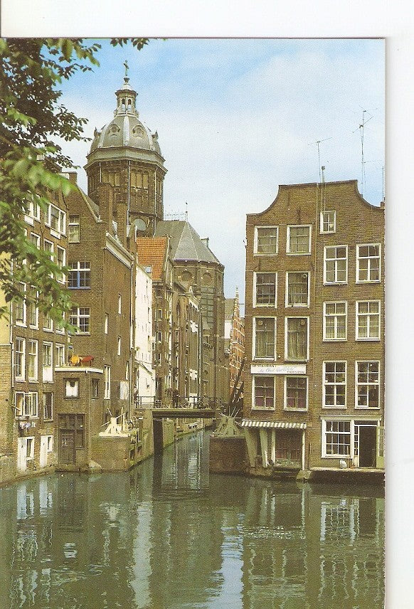Postal 038818 : Amsterdam/Holland t Kolkje oud Amsterdam
