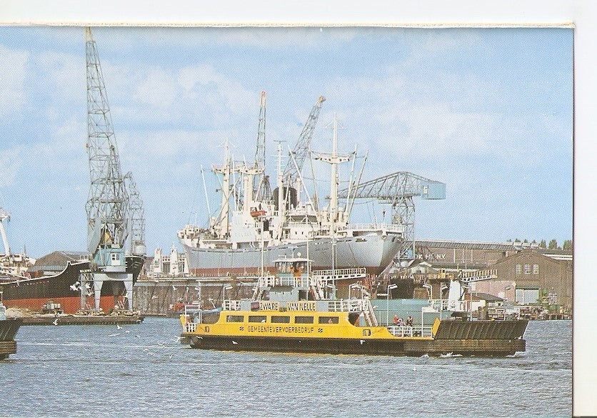 Postal 038820 : Amsterdam/Holland Gezicht op het IJ