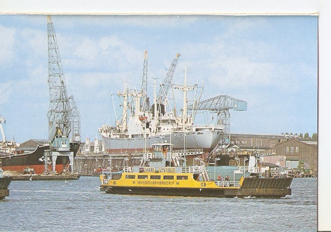 Postal 038820 : Amsterdam/Holland Gezicht op het IJ
