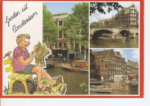 Postal 038825 : Groeten uit Amsterdam