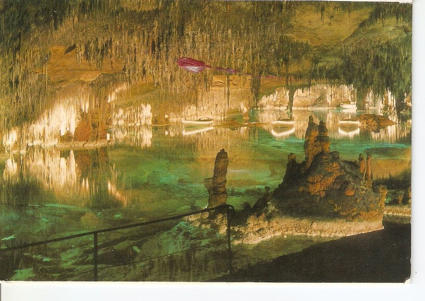 Postal 038834 : Cuevas del Drach. Porto Cristo - Mallorca. Lago Martel