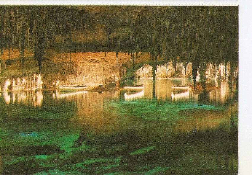 Postal 038838 : Cuevas del Drach. Porto Cristo - Mallorca. Lago Martel vista parcial