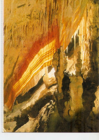 Postal 038839 : Cuevas del Drach. Porto Cristo - Mallorca. bandera